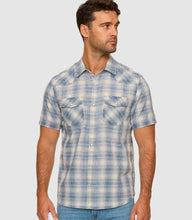 BOURNE SS VINTAGE SOFT PLAID WESTERN SHIRT