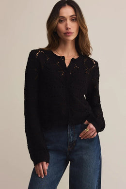 Rosalyn Sweater Cardigan Black