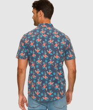JANESVILLE SS TROPICAL PRINT SHIRT