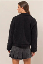 Sherpa Button-Front Jacket