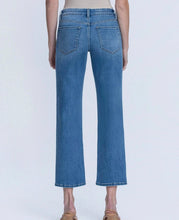 Mid Rise Medium Wash Ankle Straight