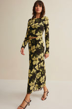 Taysha Ren Floral Mesh Top Sunnyside