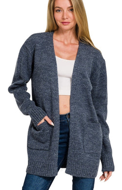 Open Front Sweater Cardigan
