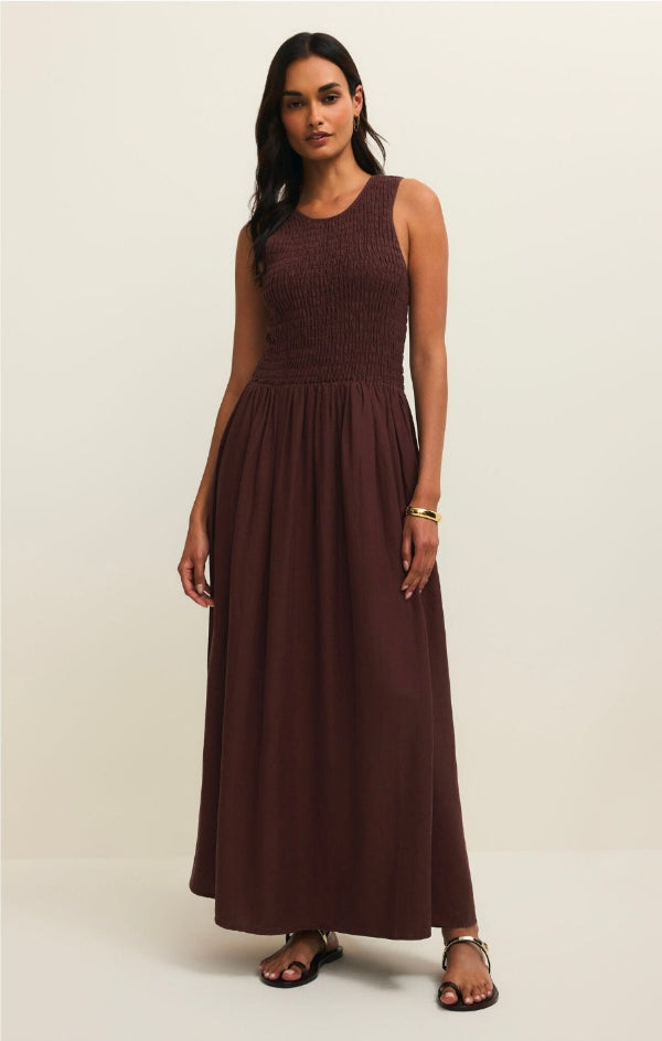 Juniper Maxi Dress Chocolate Cherry