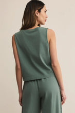 Sloane V-Neck Top Hunter Green