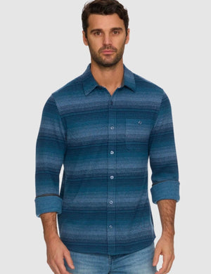 LAWRENCEVILLE LS HERO KNIT FLANNEL