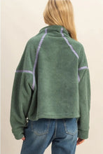 Fleece Half-Zip Pullover Jacket