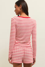 Night In Stripes Ls Top Multi