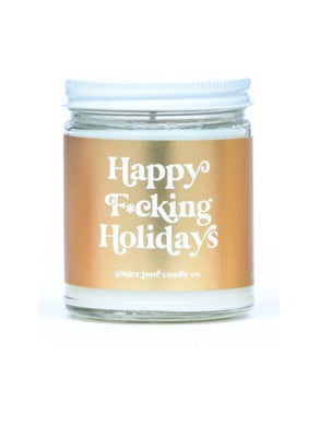 Happy F*cking Holidays Soy Candle