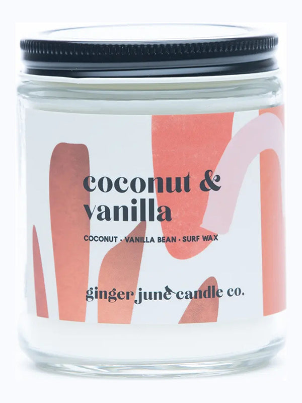 Coconut Vanilla 9 oz Soy Candle