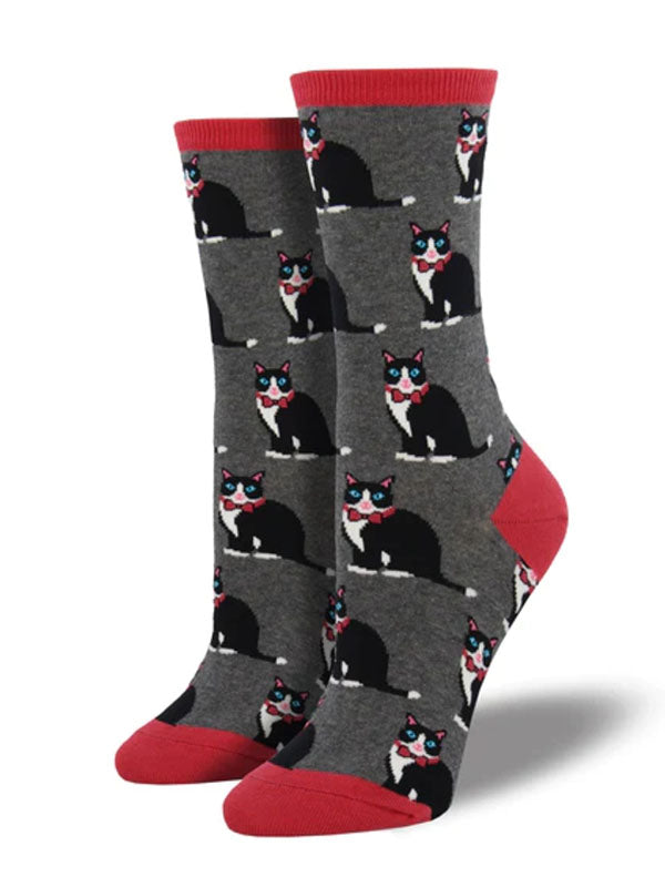 Women's Tuxedo Cat Socks