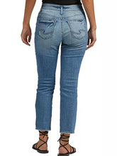 Suki Mid Rise Straight Crop Jeans