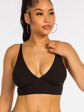 Ribbed Longline Bralette